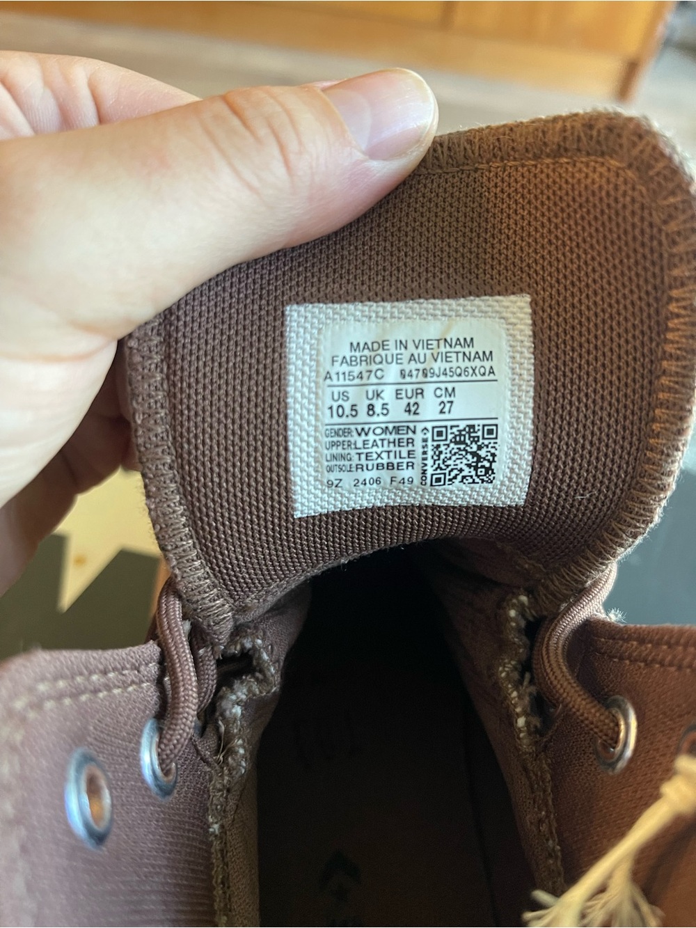 Waterproof platform converse - Picture 5 of 8
